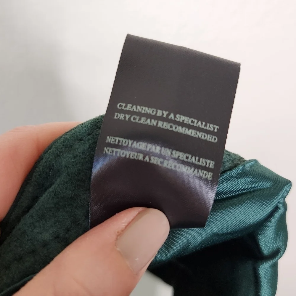 Blank NYC Green Suede Leather Wrap Mini Skirt 25
